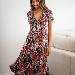 Tencel Gabrielle Midi Dress